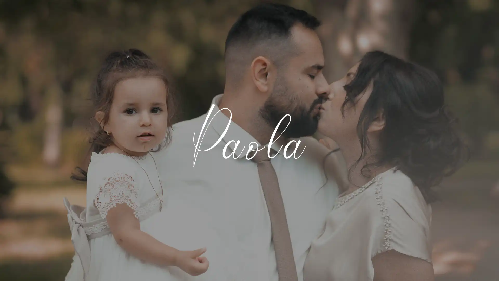 Still from the film Holy Baptism — Paola